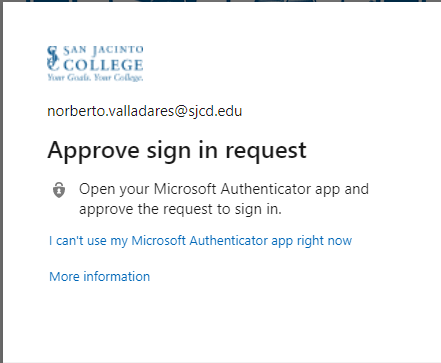 How To Set-up Microsoft Authenticator App — San Jac ITS